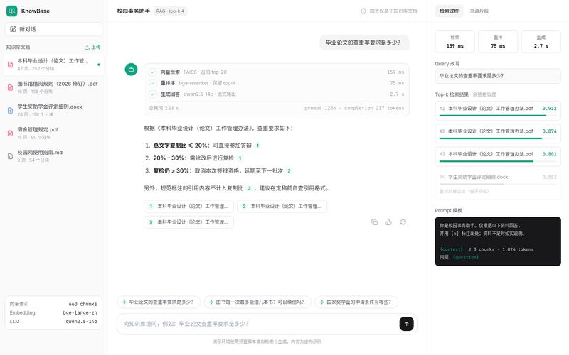 RAG 知识库问答